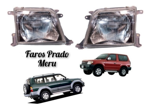 Faros Toyota Prado 2000 2001 2002 2003 2004 2005 