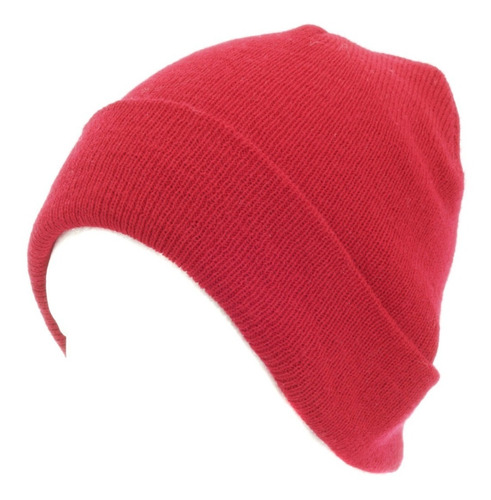 Gorro De Invierno Liso Acrilico Bonete Para Frio Bia 24-001