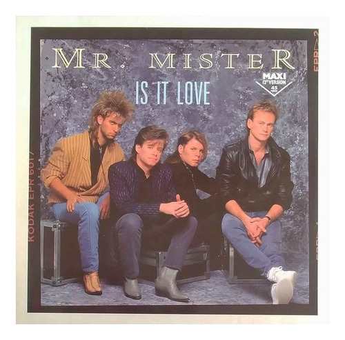 Mr. Mister - Is It Love | 12'' Maxi Single Vinilo Usado