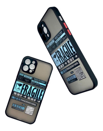 Protector Uso Rudo Para iPhone Modelo Fragile Rígida Gruesa