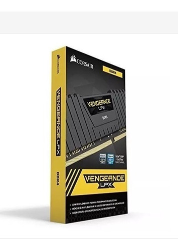 Imagem 2 de 7 de Memoria Ddr4 16gb/2400 Vengeance Lpx Corsair Desktop Pra