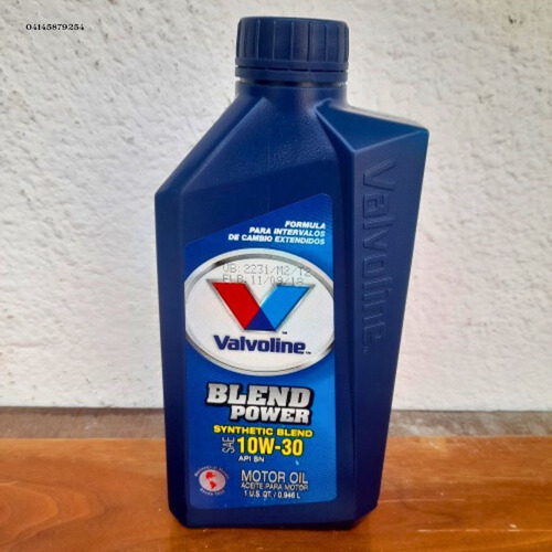 Aceite Valvoline 10w30 Semi Sintético