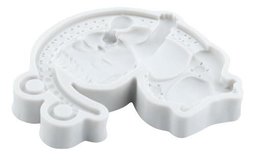 Lingzhi Moldes De Fondant Para Bebés Molde De Silicona Pies