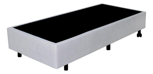 Box Branco Solteirão 96x203 Com Colchão Adapto Ecoflex
