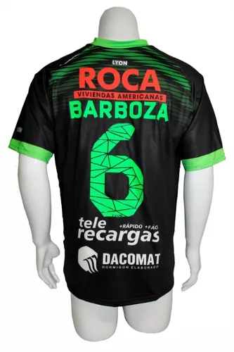 Camiseta Defensa Y Justicia 2019 N°6 Barboza Original Lyon | Cuotas sin  interés