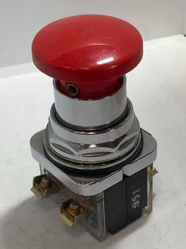 Furnas 52pa3acu Pushbutton Mushroom Red 3 Position 1no/1 Bbd