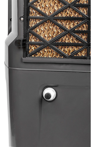 Ventilador Enfriador De Aire Honeywell Co403pm | 17m2 40 Lts 54 Cm Negro (Reacondicionado)