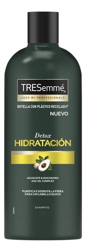 Shampoo Tresemmé Detox Aguacate Anti Contaminacion 1.15 L