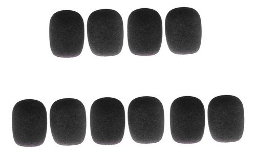 Paquete De 20 Micrófono De Esponja Wind Muff Mic Accesorio