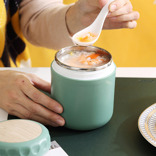 Taza De Desayuno Portátil Con Aislamiento De Doble Capa Ador