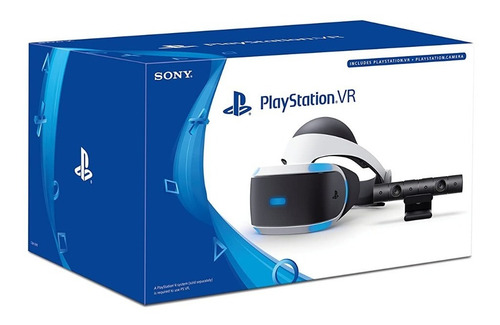 Imagen 1 de 5 de Playstation Vr Headset + Camera Bundle - Cámara+pistola Incl