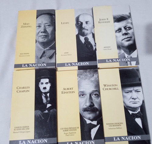 Grandes Biografias Del Siglo Xx Lote X6 Churchill Einstein L (Usado)