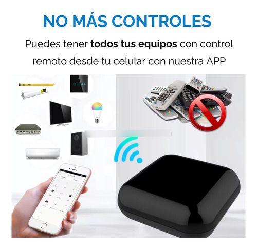 Control Remoto Universal Wifi Sensor De Temperatura Humedad