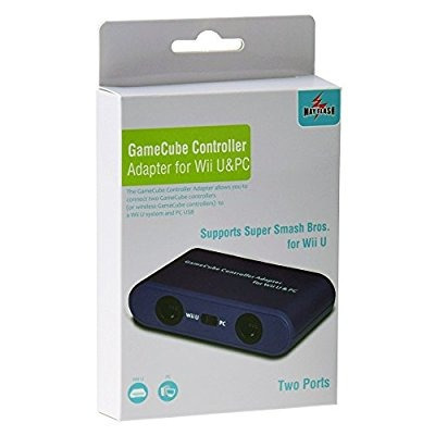 Adaptador De Gamecube Para Wii U Y Pc Usb Dos Puertos
