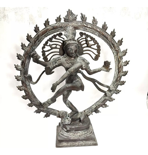 Shiva Nataraja, Estatua Bronce Antigua, Única!, No Envío!