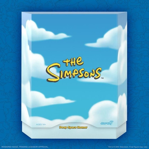 Homero Astronauta The Simpsons Ultimates Super 7 Wave 1