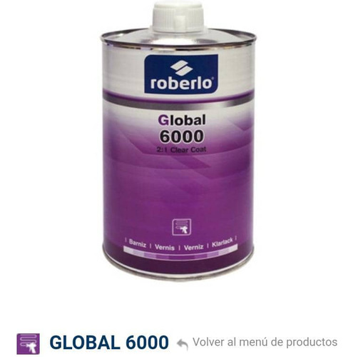 Kit Transparente Sistema Roberlo 2a1con Catalizador 