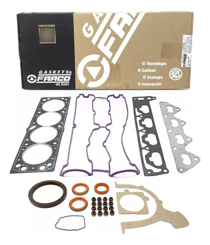 Kit Juego Empacaduras Optra Desing 1.8 Tapa Amarilla