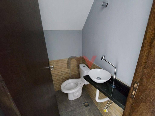 Imagem 12 de 25 de Casa À Venda, 62 M² Por R$ 245.000,00 - Aviação - Praia Grande/sp - Ca0876