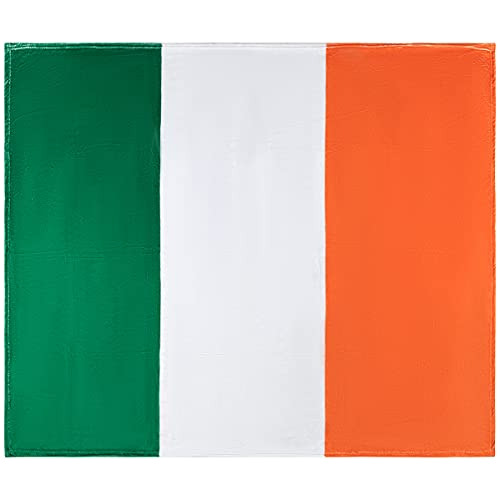 Manta De Bandera De Irlanda, Extra Grande Y Suave, Homb...