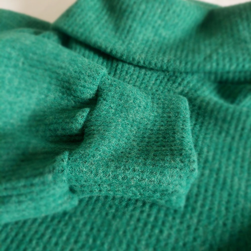 Polera Mujer Oversize Waffle Invierno