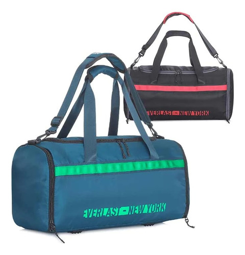 Imagen 3 de 5 de Bolso Deportivo Everlast Grande Reforzado Viaje Unisex