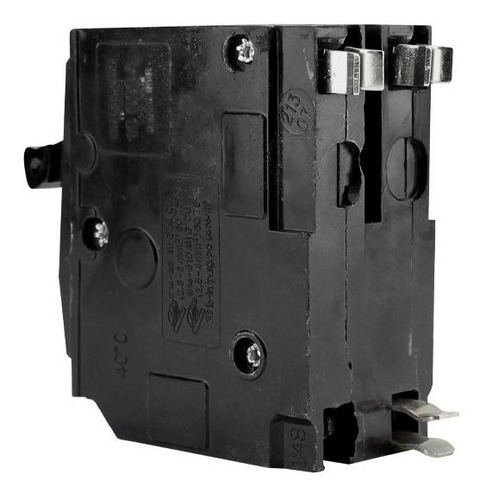Imagen 3 de 3 de Interruptor Pastilla Termomagnética Bifásica Pack 4 Piezas