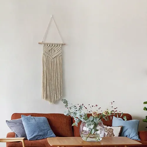 Estante De Pared Para Plantas, Florero De Hierro, Soporte Para Plantas Para Salones Y Balcones Perforado Metal Y Madera Blanco 35 20 35cm 92544597