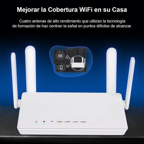 Router Repetidor Wifi Mini Extender 300mbps Routers Blanco