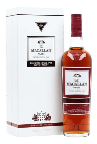 Whisky The Macallan Ruby Serie 1824, Bot 700ml Estampillada