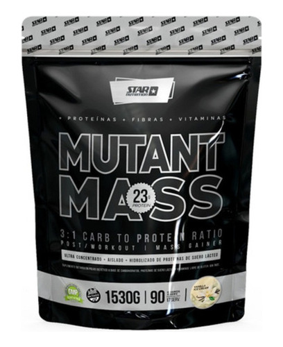 Star Nutrition Mutant Mass N.o. Sabor Vainilla X 1.53 Kg 