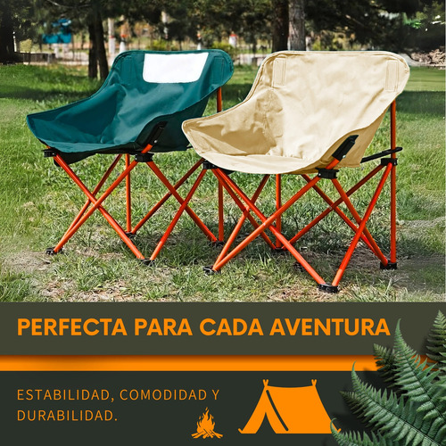 Silla Camping Plegable Ecomlab Portatil Para Exterior