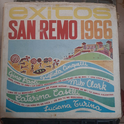 Vinilo Exitos San Remo 1966 Cp2