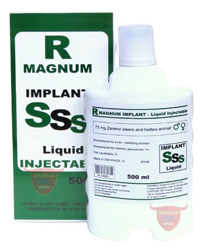 R-magnum Sss - 500ml Castração Bovina Esfria Boiada Engorda