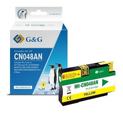 Cartridge G&g Yellow (hp 951xl)