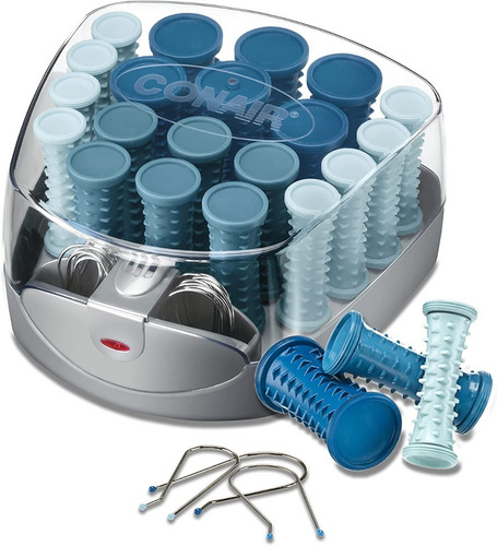 Conair Compactos Rulos Térmicos Multitamaños, Azul