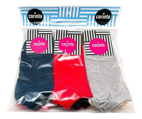 Medias Deportivas Surtidas Pack X36 1218 + Cuotas Corinto