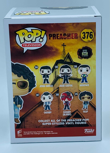 ### Funko Pop Tv Preacher Tulip 376 Previews Exclusive ### (Usado)