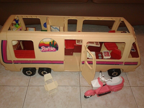Barbie Western Star Traveler Motor Home. Moto. Coleccion. 