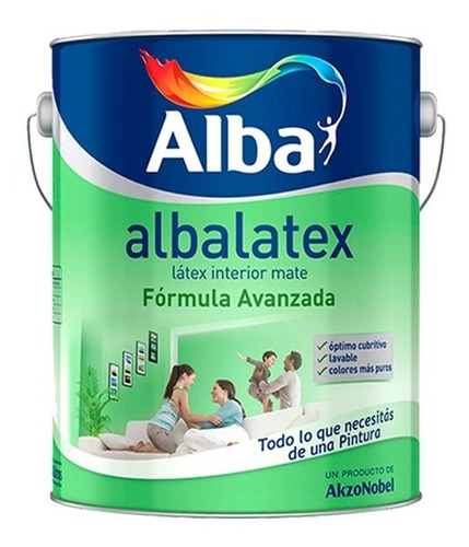 Albalatex Pintura Latex Interior Mate 20 Lts. Alba - Iacono
