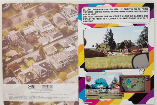 Revista Gumball Original Cartoon Network (Usado)