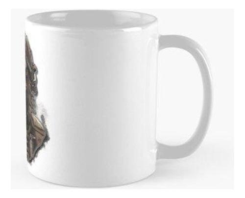 Taza Día De Los Veteranos - Águila Con Casco Y Bandera Ameri