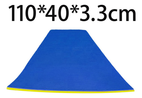 Alfombra Flotante De 110 Cm X 40 Cm X 3,3 Cm, Azul, Amarillo