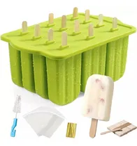 Comprar Silicona Helado Helado Paletas Maker 12 Cavidades Casero Pop