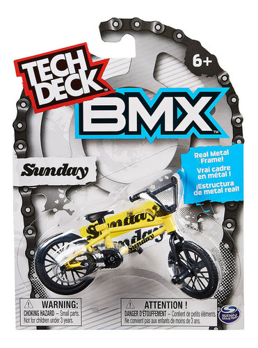 Tech Deck Bmx - Bike De Dedo Sortida - Sunny Brinquedos