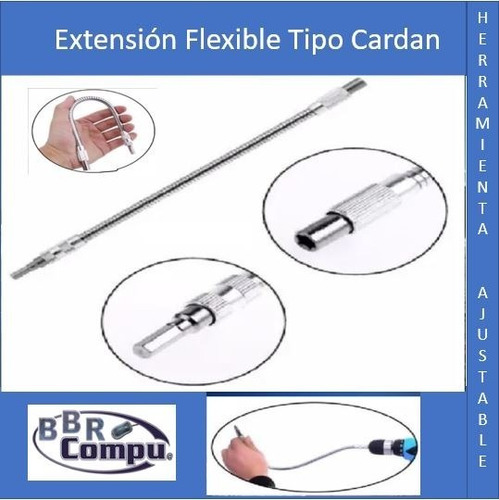 Extension Flexible Para Taladros, Y Otras Herramientas