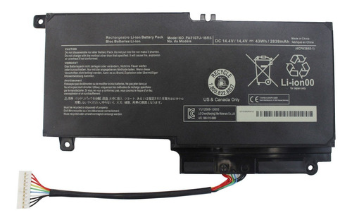 Bateria Pa5107u-1brs Toshiba Satellite L45d L50 L55 P55 L55t