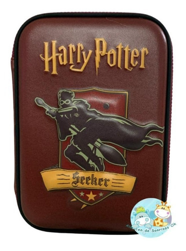 Cartuchera Infantil Harry Potter 1 Cierre Dibujo 3d