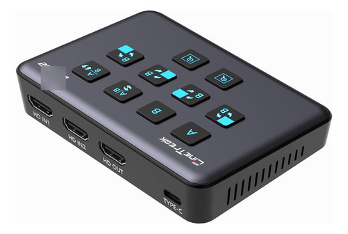 Tarjeta Captura Video Hdmi Dual 4k Usb 3.0 Para Streaming Pi