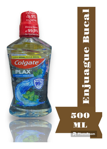 Enjuague Bucal Colgate Plax Soft Mint 500 Ml